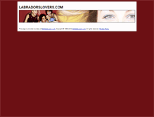 Tablet Screenshot of labradorslovers.com